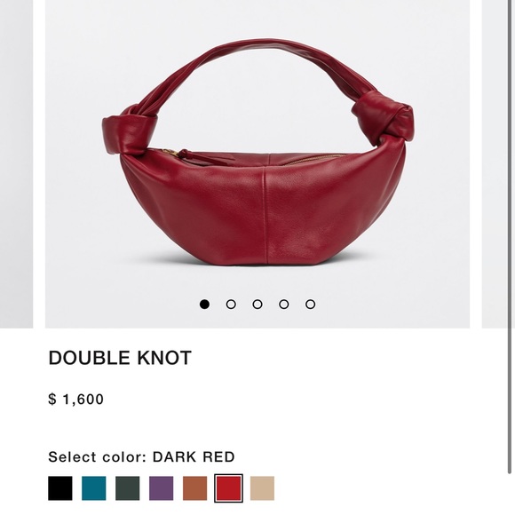 Bottega Veneta double knot leather bag purse - Picture 14 of 14